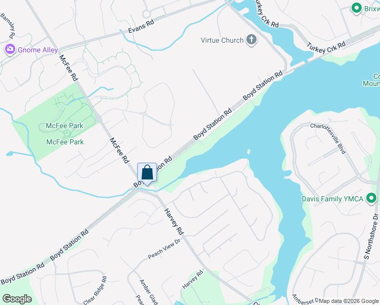 map of restaurants, bars, coffee shops, grocery stores, and more near 1108 Harvey Road in Knoxville