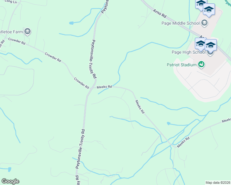 map of restaurants, bars, coffee shops, grocery stores, and more near 6200 Meeks Road in Franklin