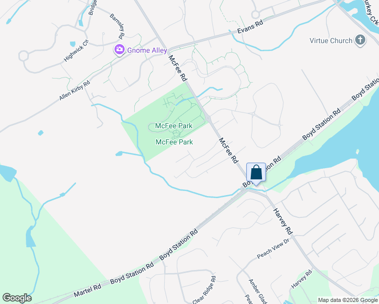 map of restaurants, bars, coffee shops, grocery stores, and more near 931 McFee Road in Knoxville