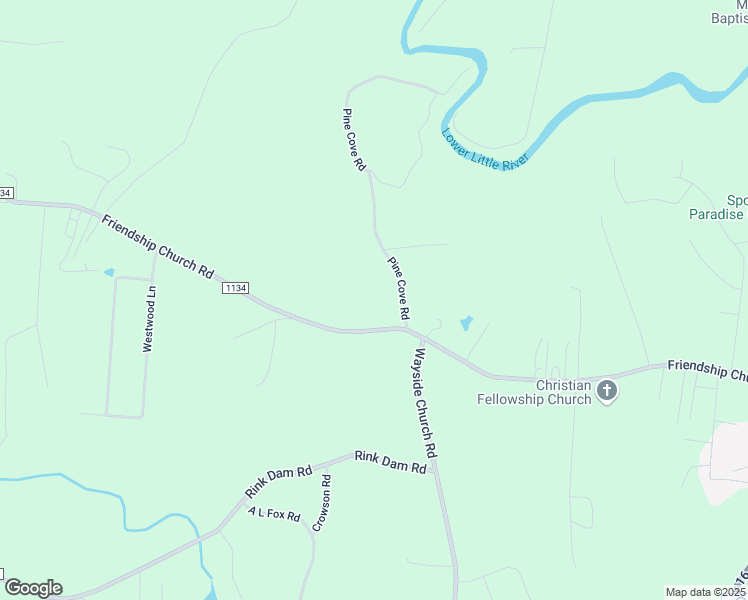 map of restaurants, bars, coffee shops, grocery stores, and more near 1082 Friendship Church Road in Taylorsville