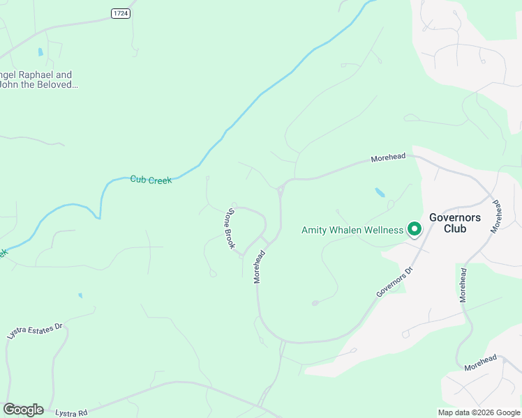 map of restaurants, bars, coffee shops, grocery stores, and more near 40003 Worth in Chapel Hill