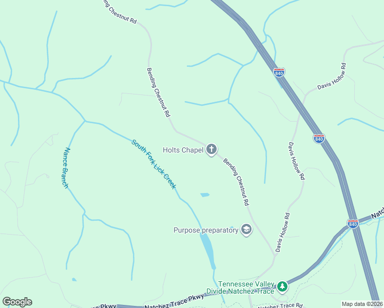 map of restaurants, bars, coffee shops, grocery stores, and more near 5845 Bending Chestnut Road in Franklin
