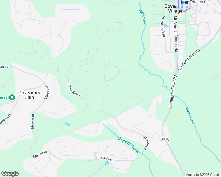 map of restaurants, bars, coffee shops, grocery stores, and more near 76504 Rice in Chapel Hill