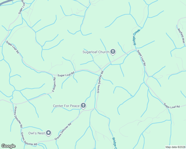 map of restaurants, bars, coffee shops, grocery stores, and more near 565 Sugar Loaf Road in Seymour