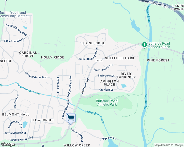 map of restaurants, bars, coffee shops, grocery stores, and more near 4508 Glencross Court in Raleigh