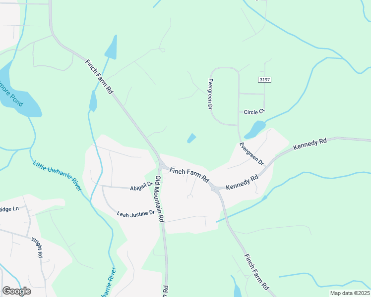 map of restaurants, bars, coffee shops, grocery stores, and more near 4554 Finch Farm Road in Trinity