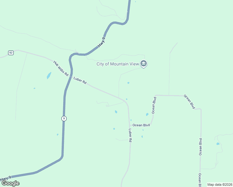 map of restaurants, bars, coffee shops, grocery stores, and more near 7102 Luber Road in Mountain View