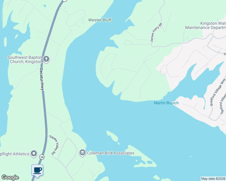 map of restaurants, bars, coffee shops, grocery stores, and more near 125 Arrowhead Trail in Kingston