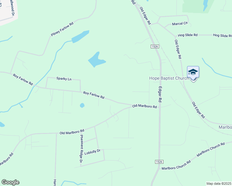map of restaurants, bars, coffee shops, grocery stores, and more near 3292 Roy Farlow Road in Sophia