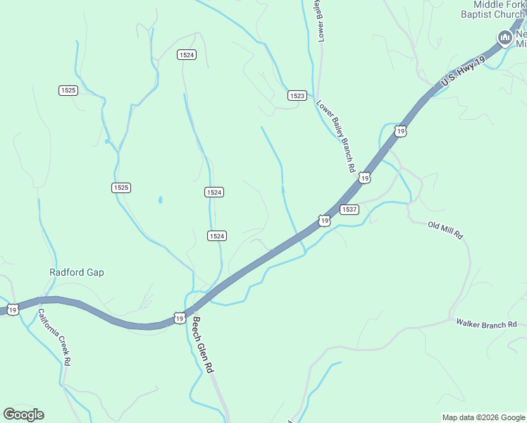 map of restaurants, bars, coffee shops, grocery stores, and more near 345 Sycamore Ridge Drive in Mars Hill