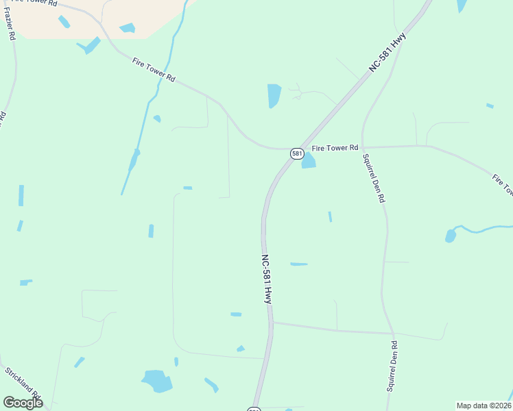 map of restaurants, bars, coffee shops, grocery stores, and more near 7862 South 581 in Bailey