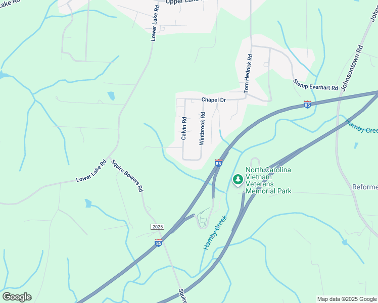 map of restaurants, bars, coffee shops, grocery stores, and more near 421 Calvin Road in Thomasville