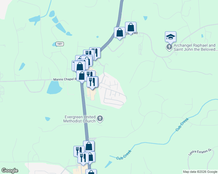 map of restaurants, bars, coffee shops, grocery stores, and more near 200 Plaza Drive in Chapel Hill