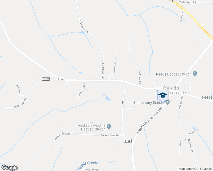 map of restaurants, bars, coffee shops, grocery stores, and more near 5129 West Old US Highway 64 in Lexington