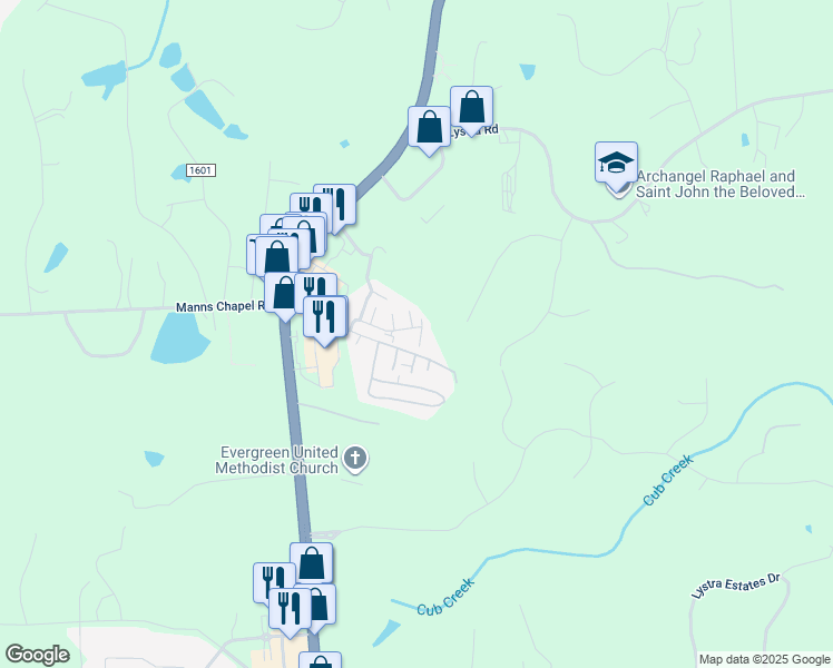 map of restaurants, bars, coffee shops, grocery stores, and more near 350 Plaza Drive in Chapel Hill
