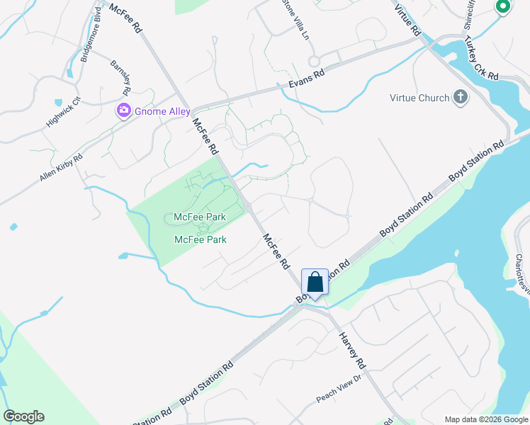 map of restaurants, bars, coffee shops, grocery stores, and more near 918 McFee Road in Knoxville