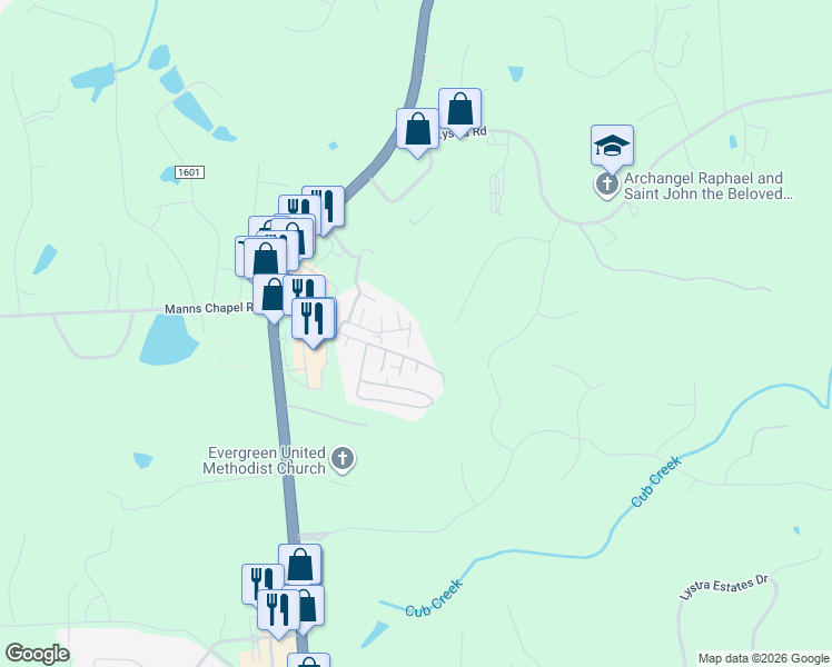 map of restaurants, bars, coffee shops, grocery stores, and more near 360 Plaza Drive in Chapel Hill