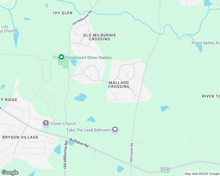 map of restaurants, bars, coffee shops, grocery stores, and more near 2216 Bufflehead Road in Raleigh