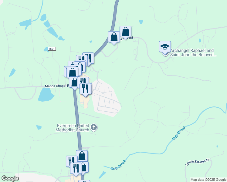 map of restaurants, bars, coffee shops, grocery stores, and more near 360 Plaza Drive in Chapel Hill