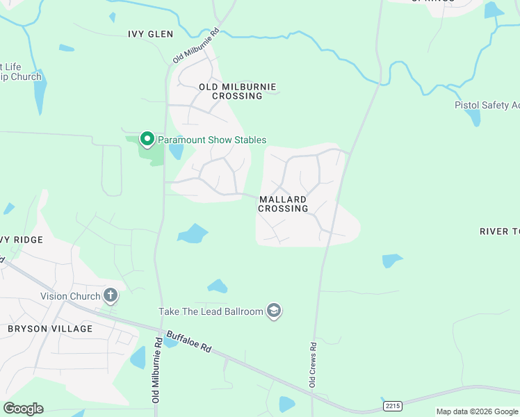 map of restaurants, bars, coffee shops, grocery stores, and more near 2216 Bufflehead Road in Raleigh