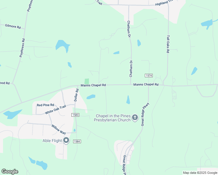 map of restaurants, bars, coffee shops, grocery stores, and more near 23 Bonterra Way in Chapel Hill