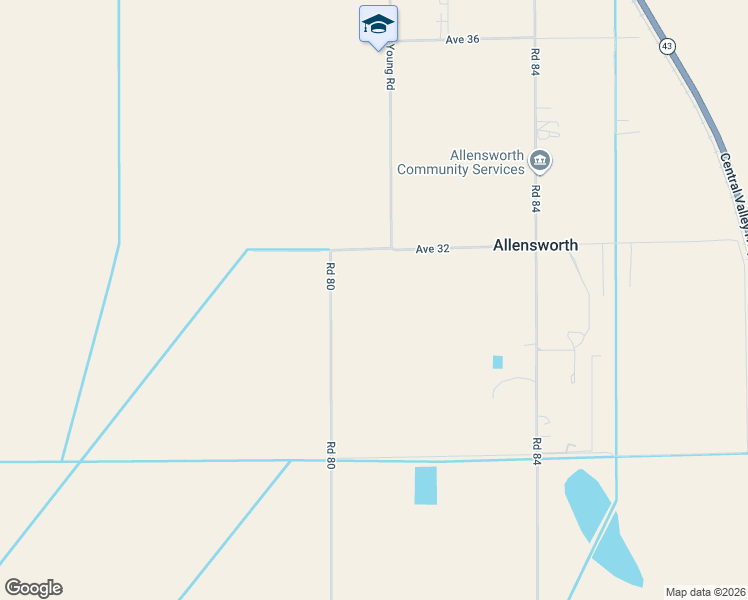 map of restaurants, bars, coffee shops, grocery stores, and more near 8231 Avenue 32 in Earlimart