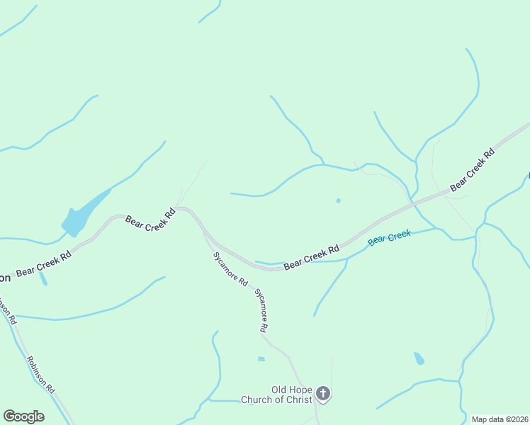 map of restaurants, bars, coffee shops, grocery stores, and more near 3838 Bear Creek Road in Thompson's Station