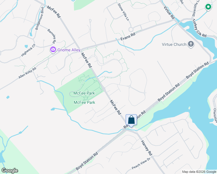 map of restaurants, bars, coffee shops, grocery stores, and more near 918 McFee Road in Knoxville