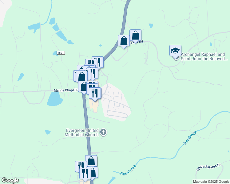 map of restaurants, bars, coffee shops, grocery stores, and more near 255 Plaza Drive in Chapel Hill