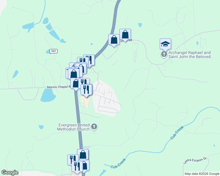 map of restaurants, bars, coffee shops, grocery stores, and more near 350 Plaza Drive in Chapel Hill