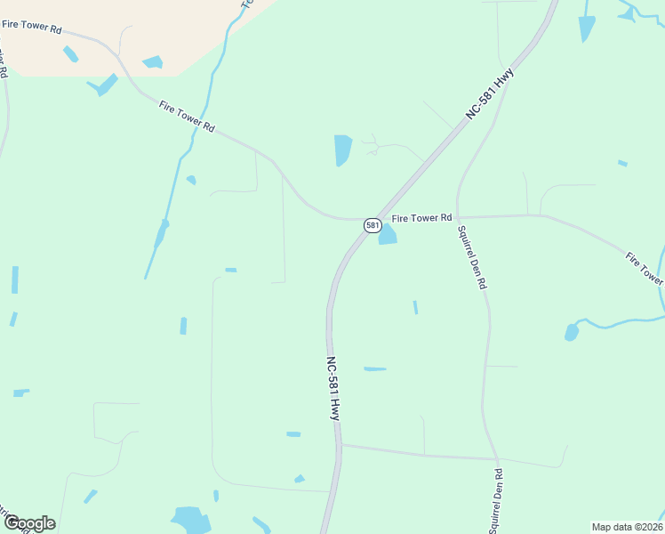 map of restaurants, bars, coffee shops, grocery stores, and more near 7862 South 581 in Bailey