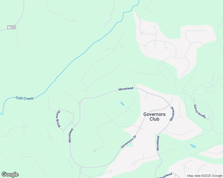 map of restaurants, bars, coffee shops, grocery stores, and more near 13104 Morehead in Chapel Hill