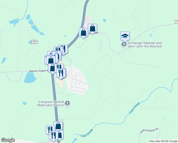 map of restaurants, bars, coffee shops, grocery stores, and more near 295 Plaza Drive in Chapel Hill