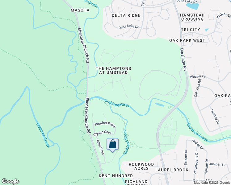 map of restaurants, bars, coffee shops, grocery stores, and more near 5025 Fanyon Way in Raleigh
