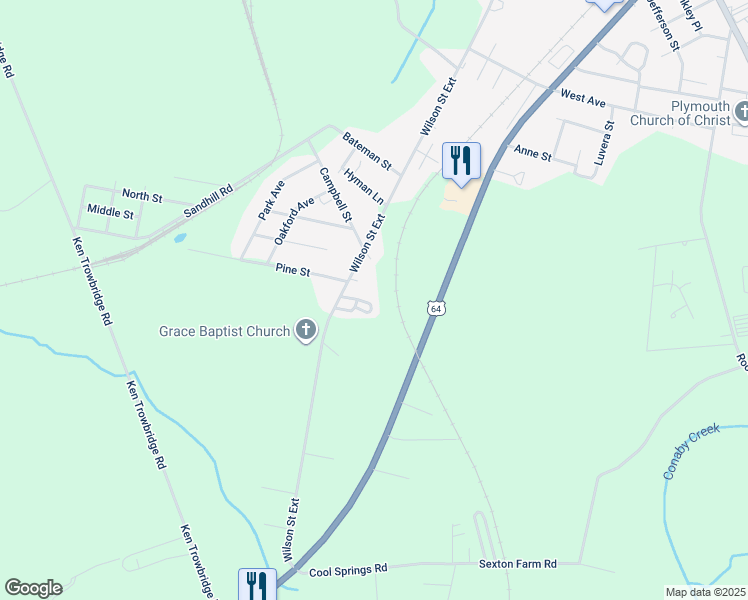 map of restaurants, bars, coffee shops, grocery stores, and more near 108 Sawmill Circle in Plymouth