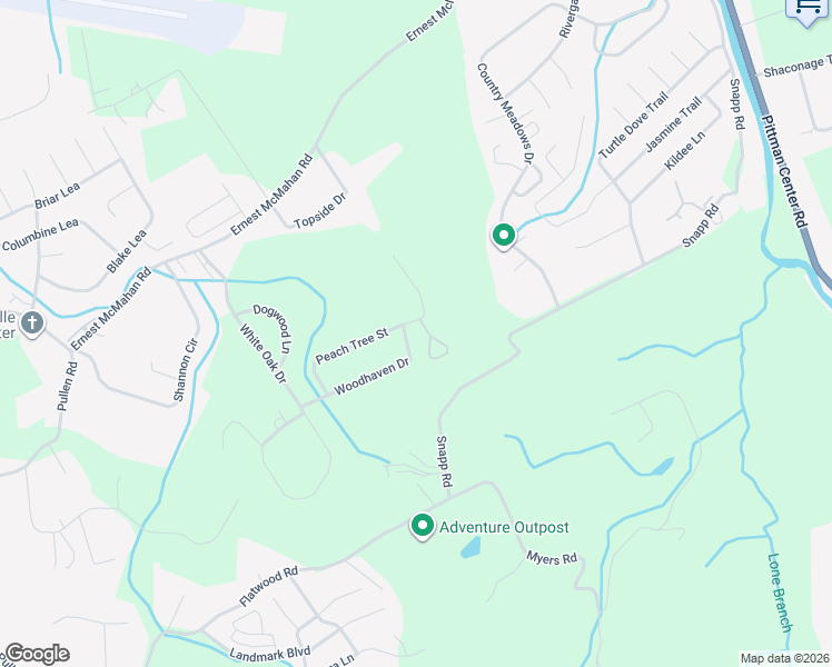 map of restaurants, bars, coffee shops, grocery stores, and more near 1553 Woodhaven Drive in Pigeon Forge