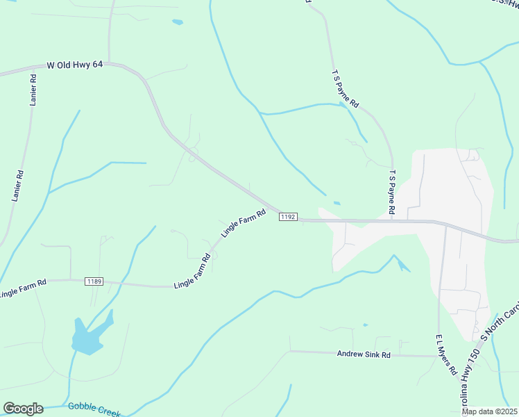 map of restaurants, bars, coffee shops, grocery stores, and more near 152 Lingle Farm Road in Lexington