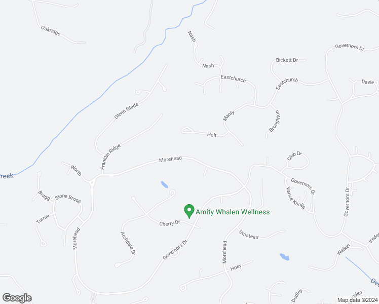 map of restaurants, bars, coffee shops, grocery stores, and more near 13012 Morehead in Chapel Hill