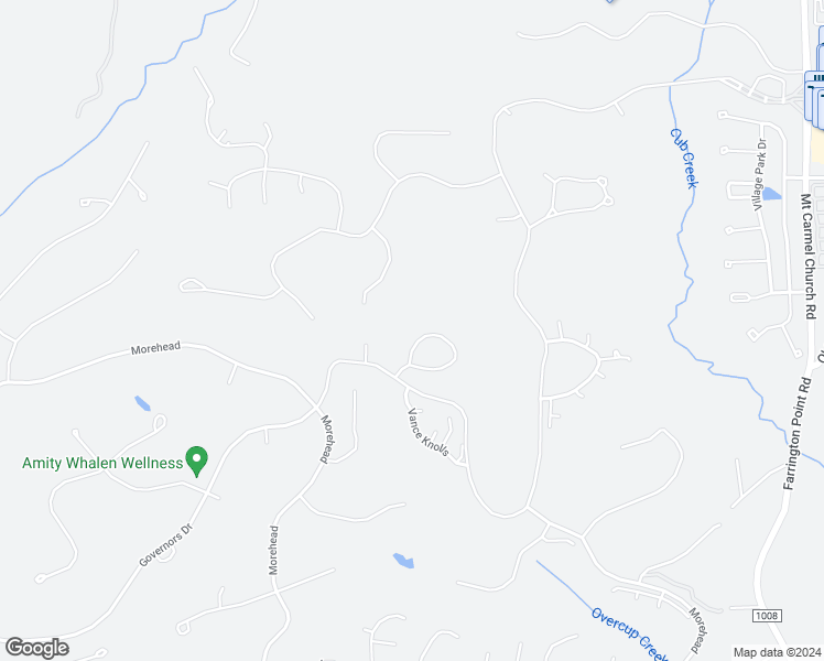 map of restaurants, bars, coffee shops, grocery stores, and more near 11469 Club Drive in Chapel Hill