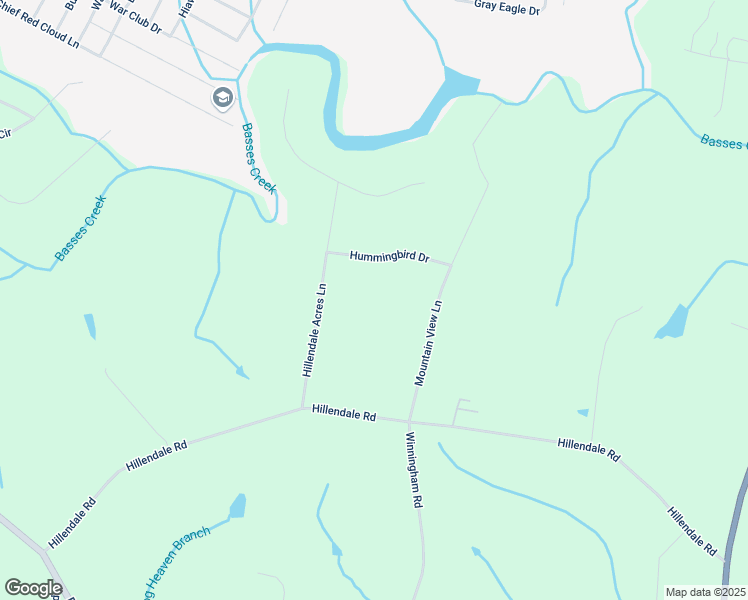 map of restaurants, bars, coffee shops, grocery stores, and more near 134 Hummingbird Drive in Crossville