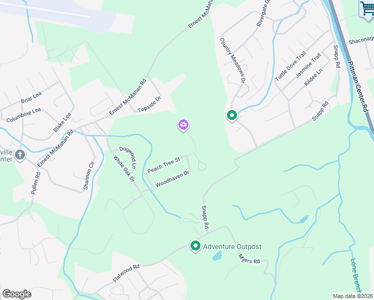 map of restaurants, bars, coffee shops, grocery stores, and more near 1553 Woodhaven Drive in Pigeon Forge
