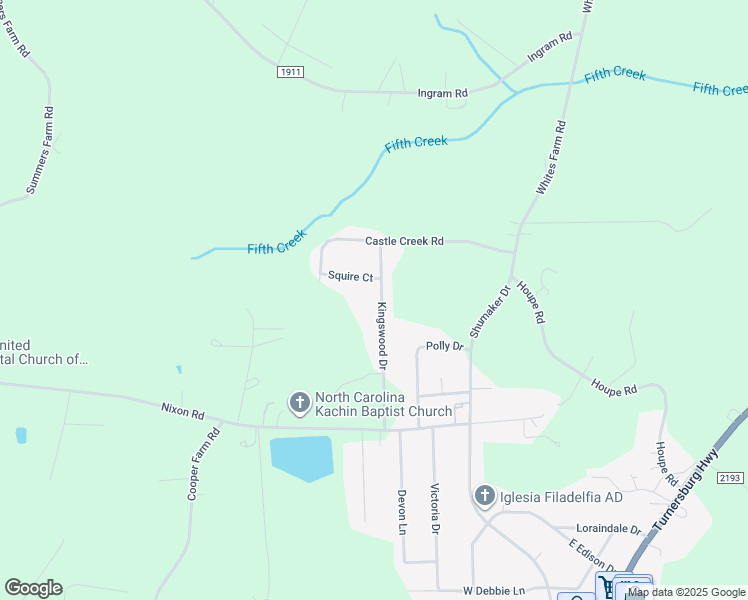 map of restaurants, bars, coffee shops, grocery stores, and more near 173 Kingswood Road in Statesville