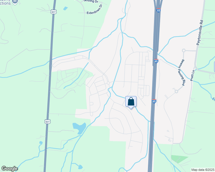 map of restaurants, bars, coffee shops, grocery stores, and more near 1000 Shallow Stream Lane in Franklin