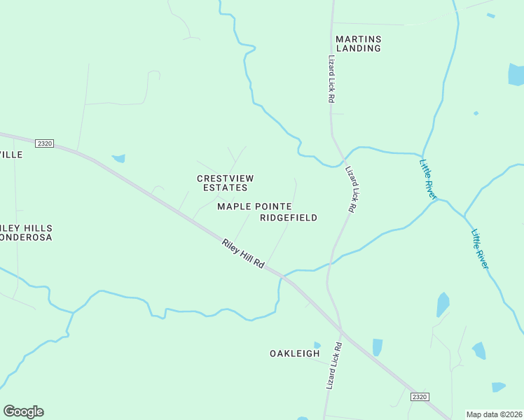 map of restaurants, bars, coffee shops, grocery stores, and more near 7109 Riley Hill Road in Wendell