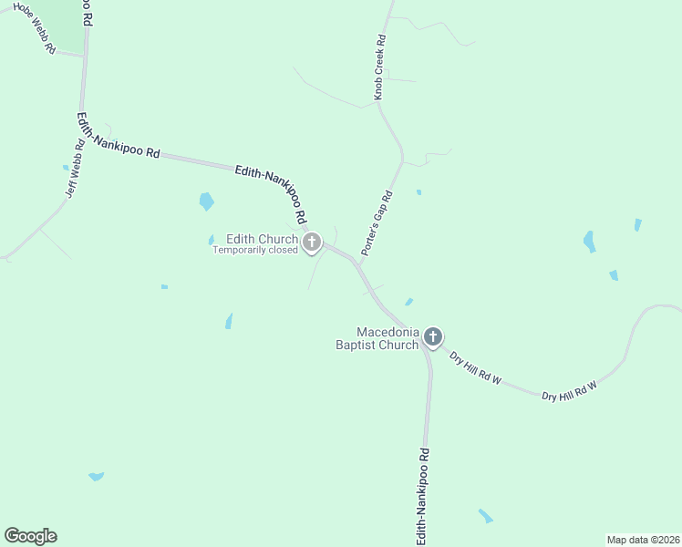 map of restaurants, bars, coffee shops, grocery stores, and more near 7250 Edith-Nankipoo Road in Ripley