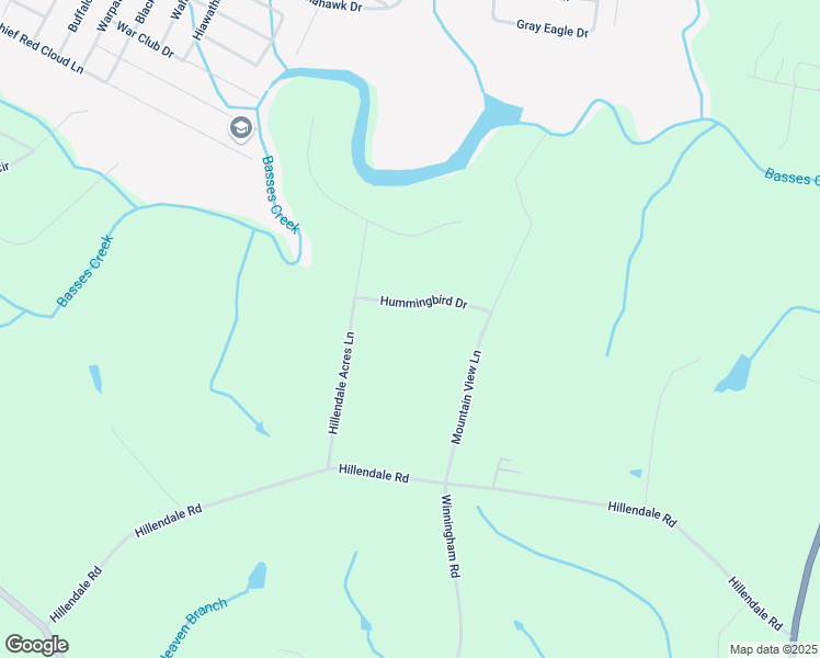 map of restaurants, bars, coffee shops, grocery stores, and more near 134 Hummingbird Drive in Crossville