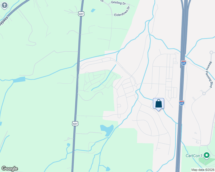 map of restaurants, bars, coffee shops, grocery stores, and more near 636 Streamside Lane in Franklin