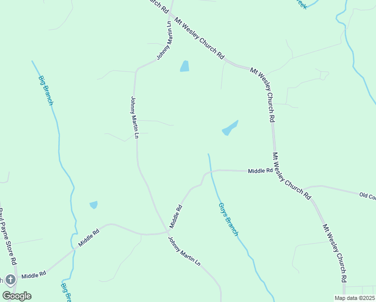 map of restaurants, bars, coffee shops, grocery stores, and more near Middle Road in Taylorsville