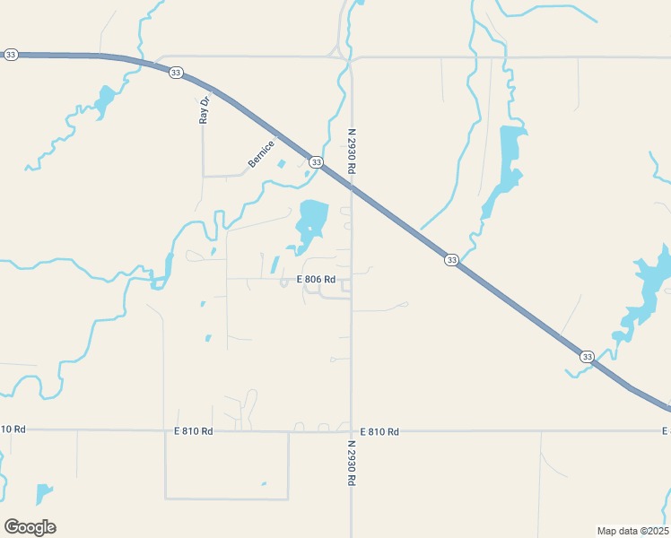map of restaurants, bars, coffee shops, grocery stores, and more near 22514 North 2930 Road in Kingfisher
