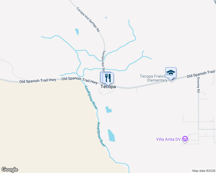 map of restaurants, bars, coffee shops, grocery stores, and more near in Tecopa